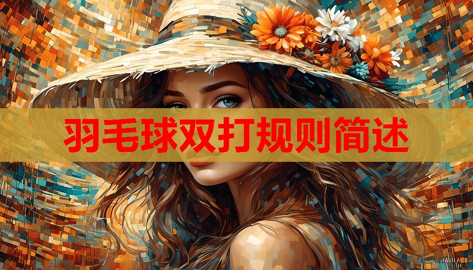 羽毛球双打规则简述