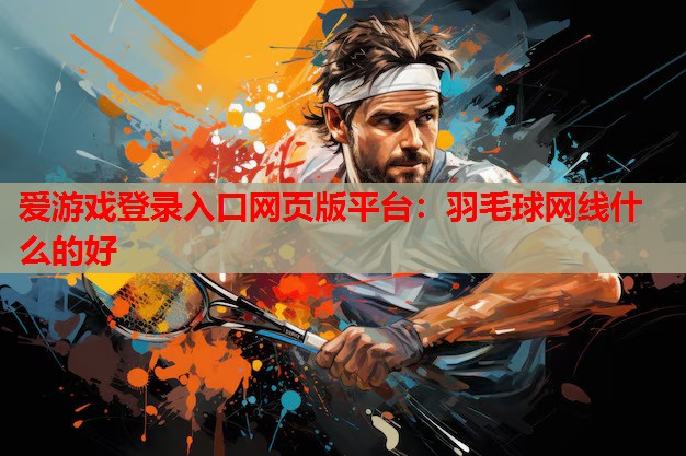 爱游戏登录入口网页版平台：羽毛球网线什么的好