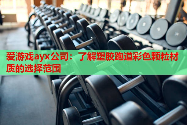 爱游戏ayx公司：了解塑胶跑道彩色颗粒材质的选择范围
