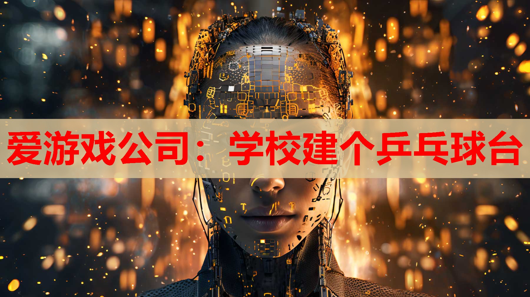 学校建个乒乓球台 学校建个乒乓球台