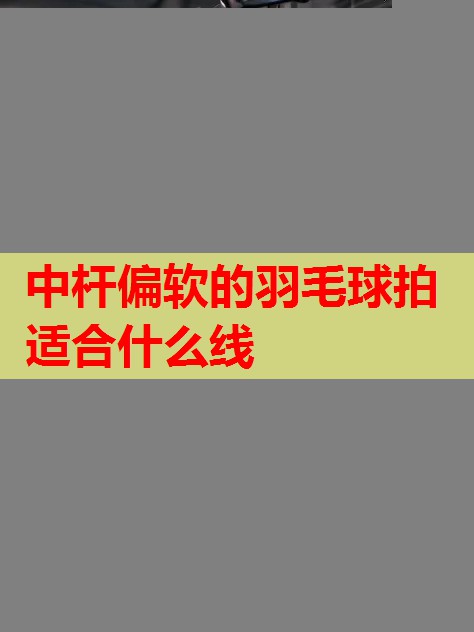 中杆偏软的羽毛球拍适合什么线 中杆偏软的羽毛球拍适合什么线
