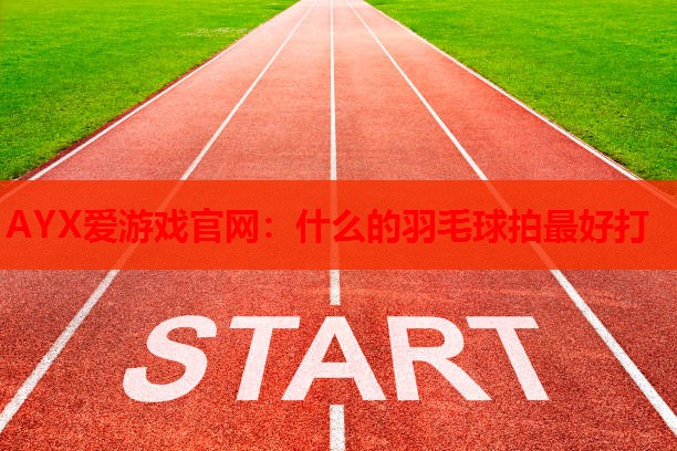 什么的羽毛球拍最好打 什么的羽毛球拍最好打